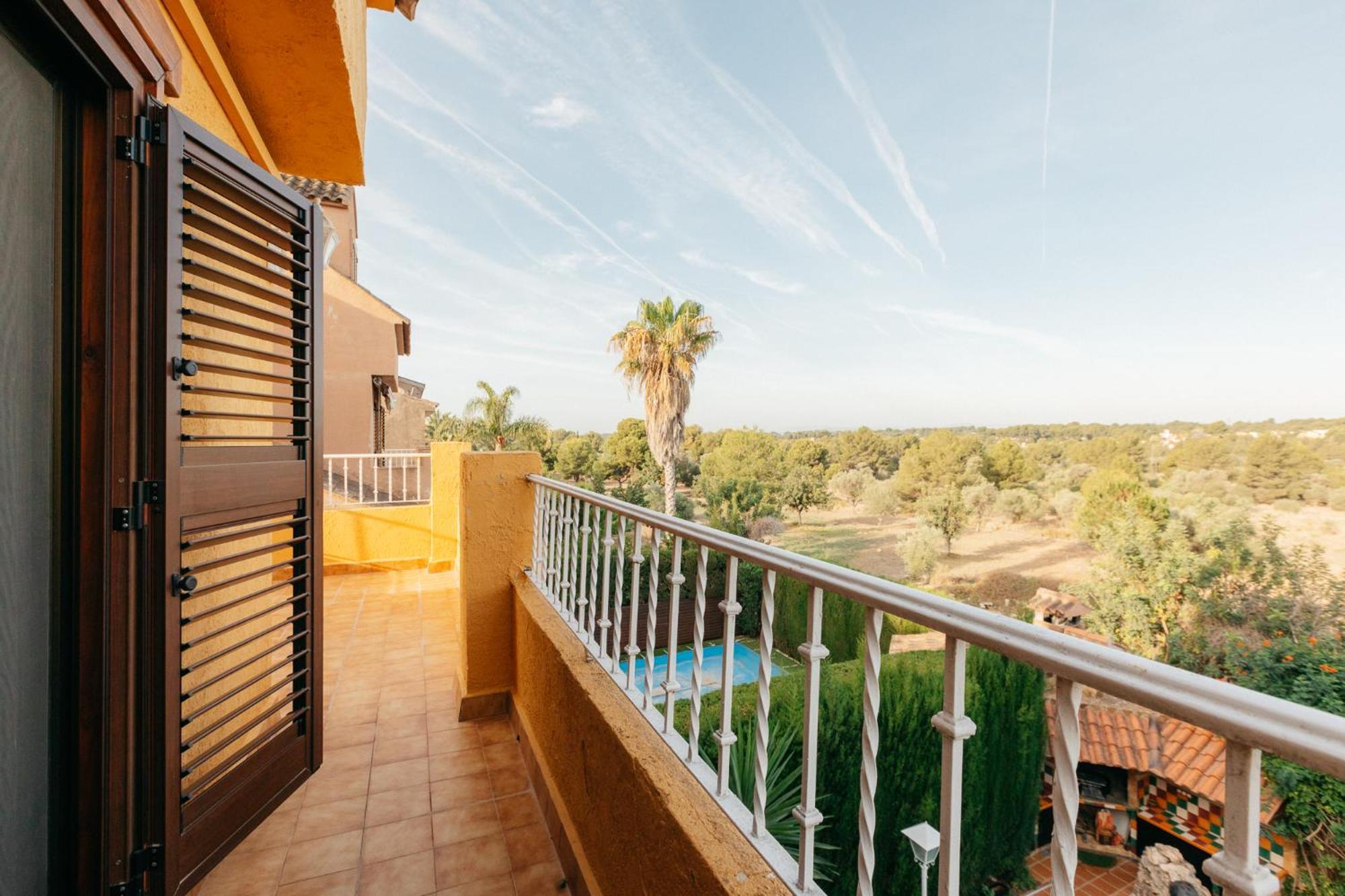 Chalet, Villa Rodeada De Naturaleza Piscina A Doce Klm De Valencia Y 7 Del Aeropuerto Экстерьер фото